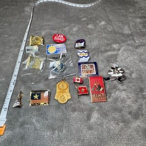 Vintage Collectible Enamel Pins